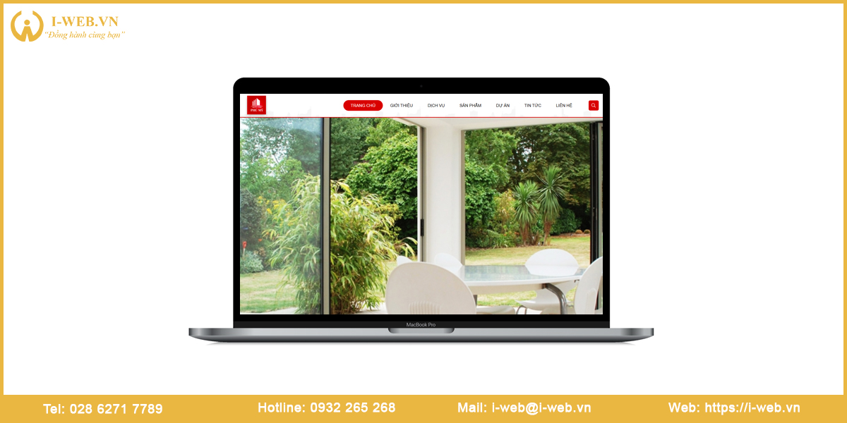 Mẫu web nhôm kính