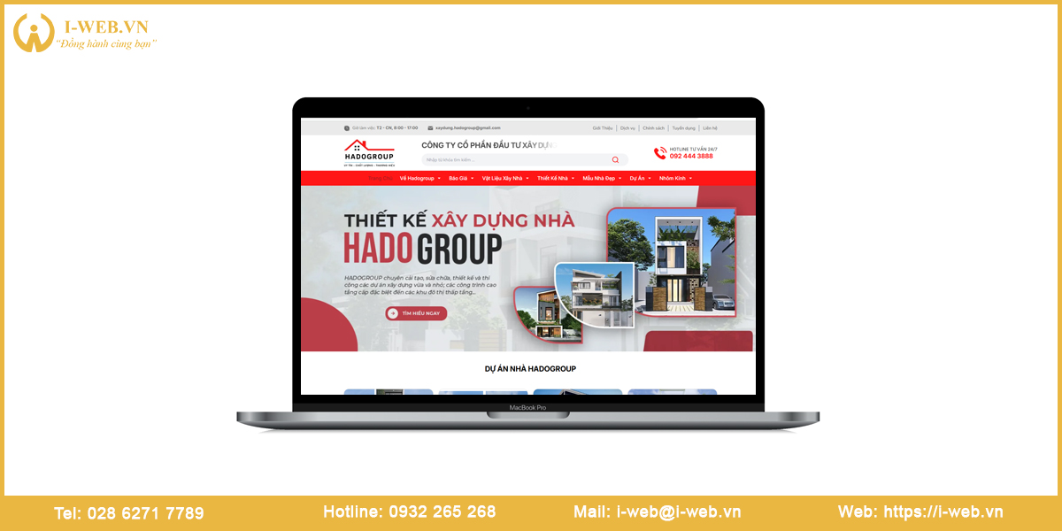 Mẫu web nhôm kính