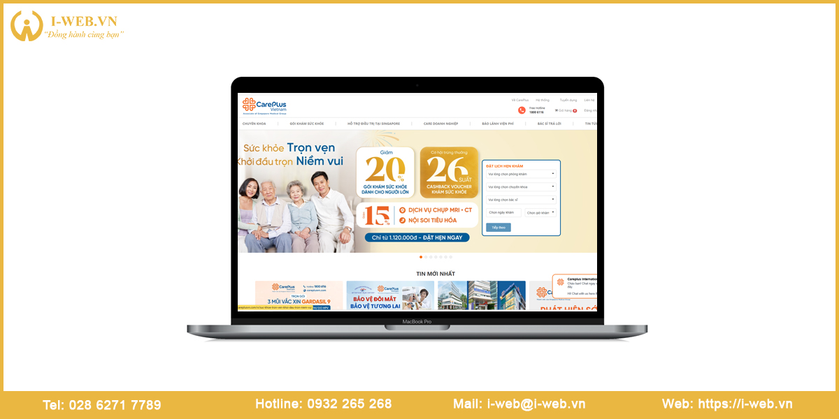 Mẫu web phòng khám
