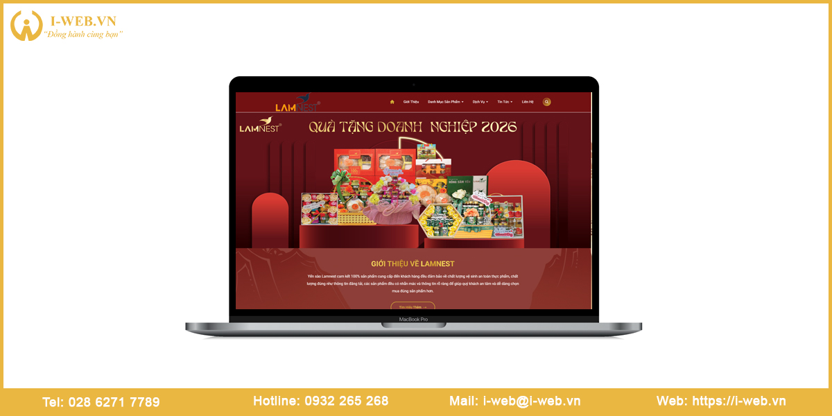 Mẫu web quà tặng
