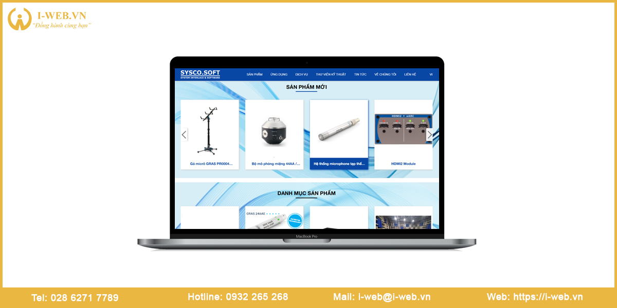 Mẫu thiết kế website Sóc Trăng