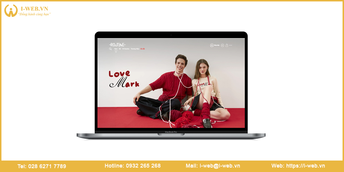 Mẫu web thời trang