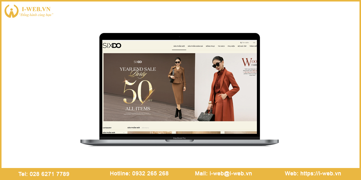 Mẫu web thời trang
