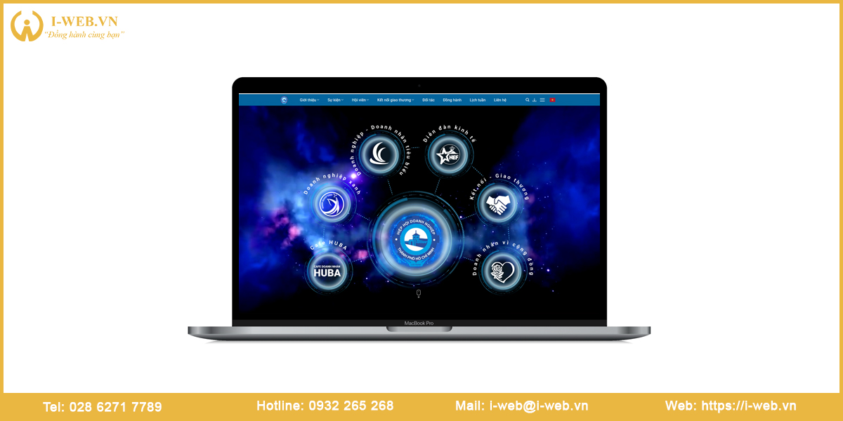 Mẫu web tổ chức hiệp hội