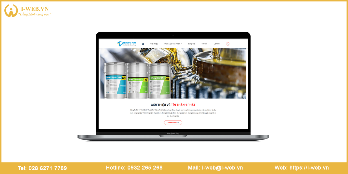 Mẫu thiết kế website Tp.HCM