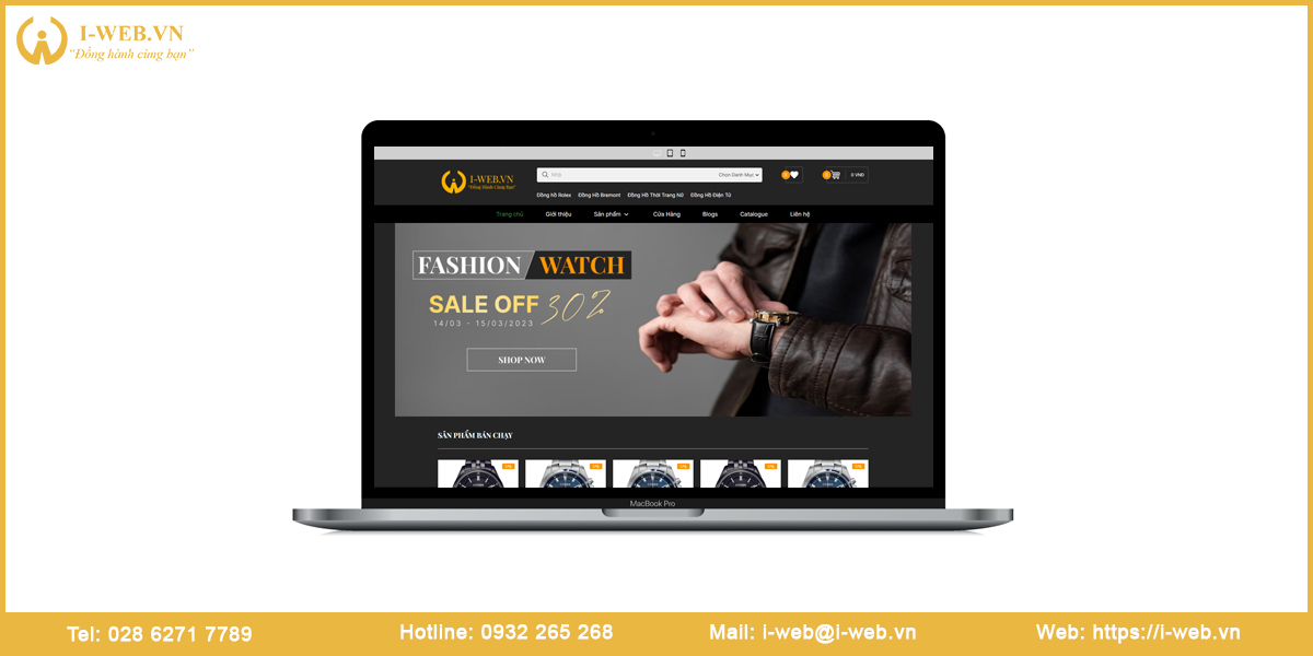 Mẫu website trọn gói