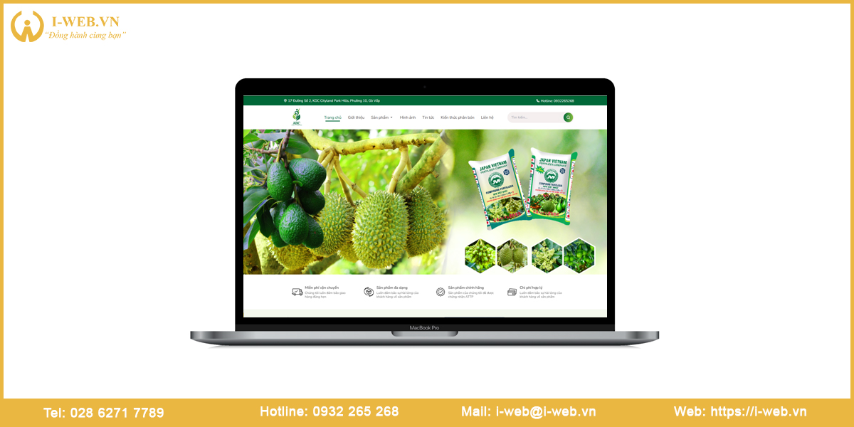 Mẫu website trọn gói
