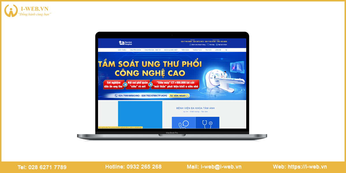 Mẫu website y tế