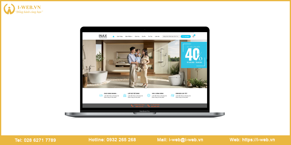 Mẫu thiết kế website Cà Mau