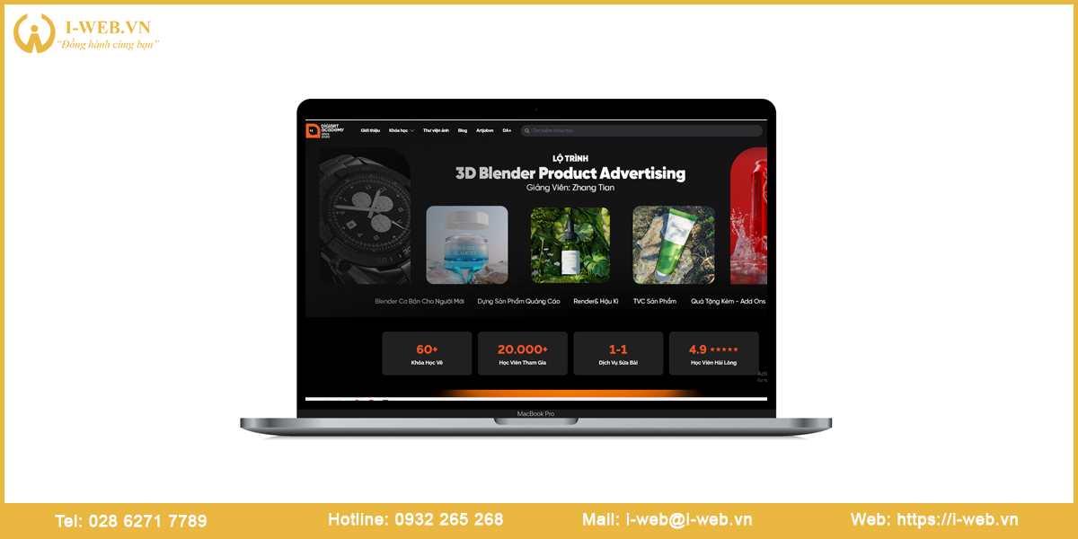 Mẫu web cao cấp