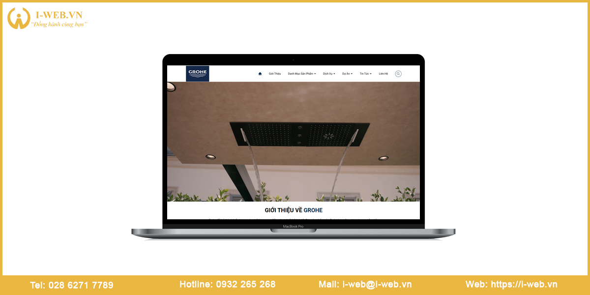 Mẫu web cao cấp