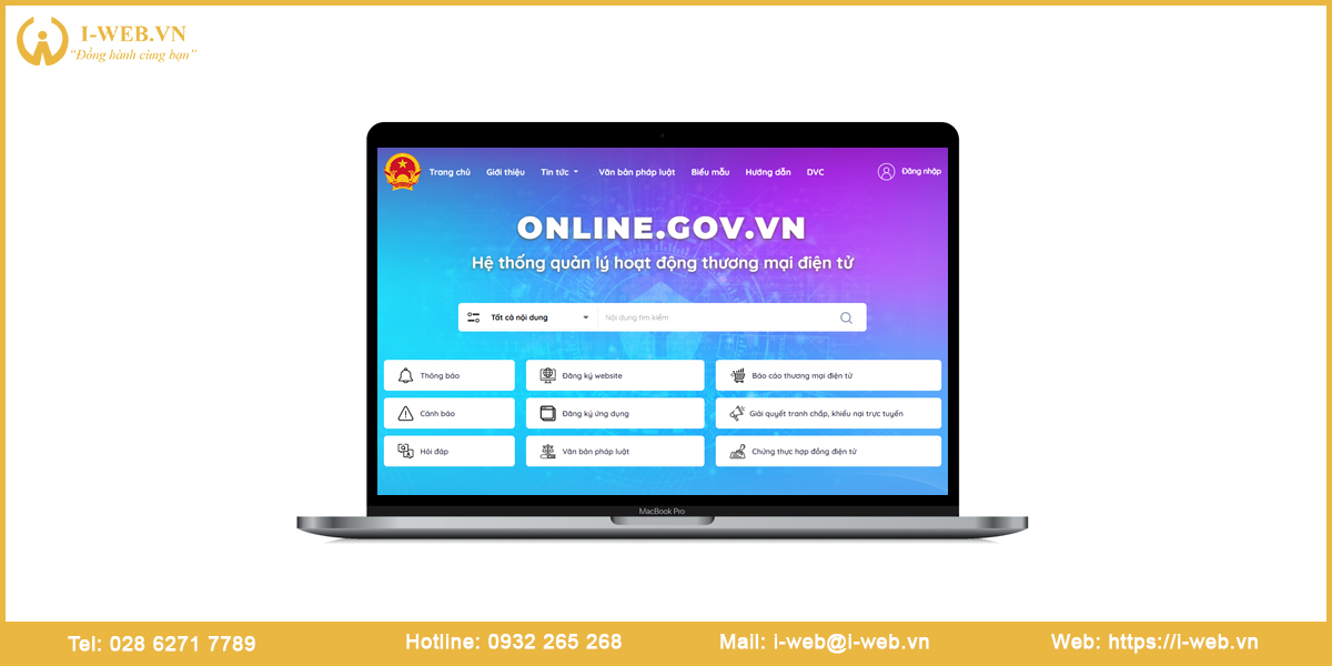 Mẫu website cơ quan