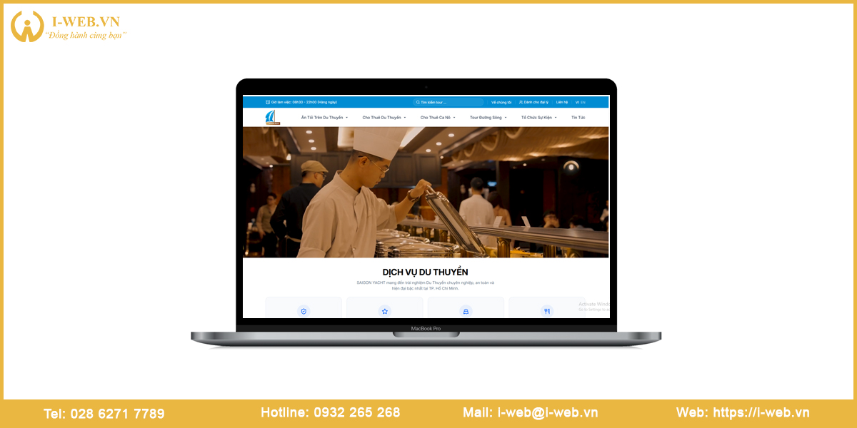 Mẫu thiết kế website Gò Vấp
