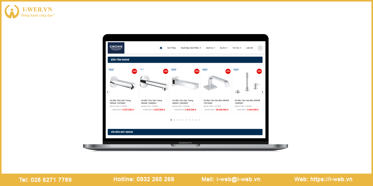 Mẫu thiết kế website Gò Vấp