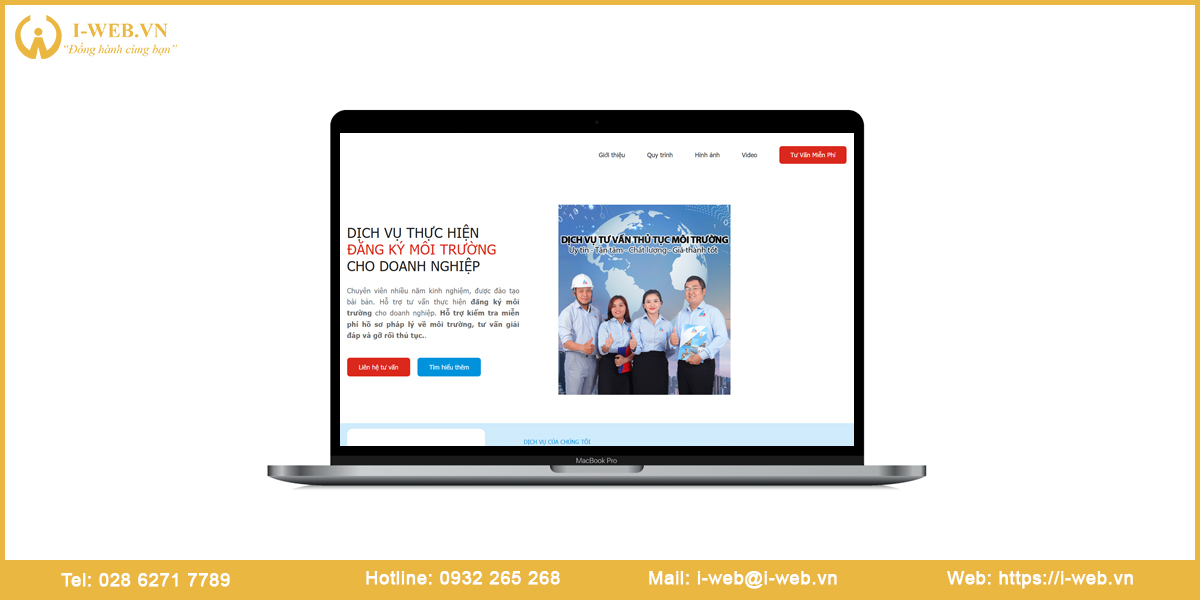 Mẫu website môi trường