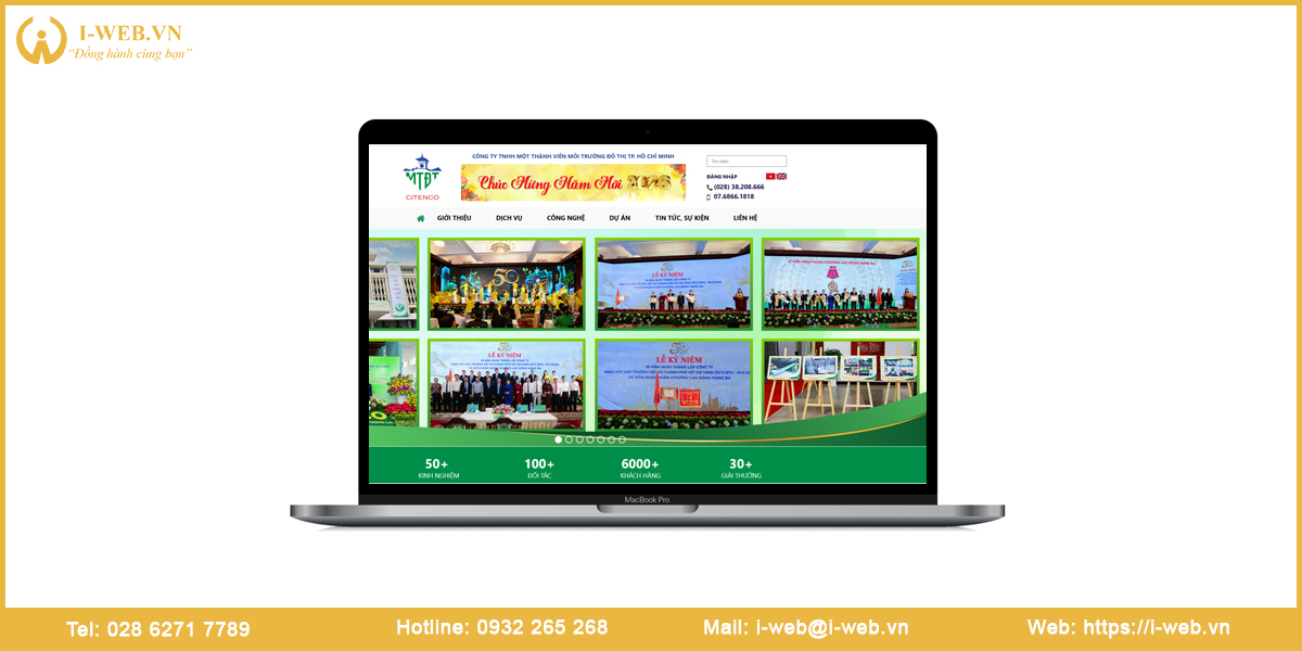 Mẫu website môi trường