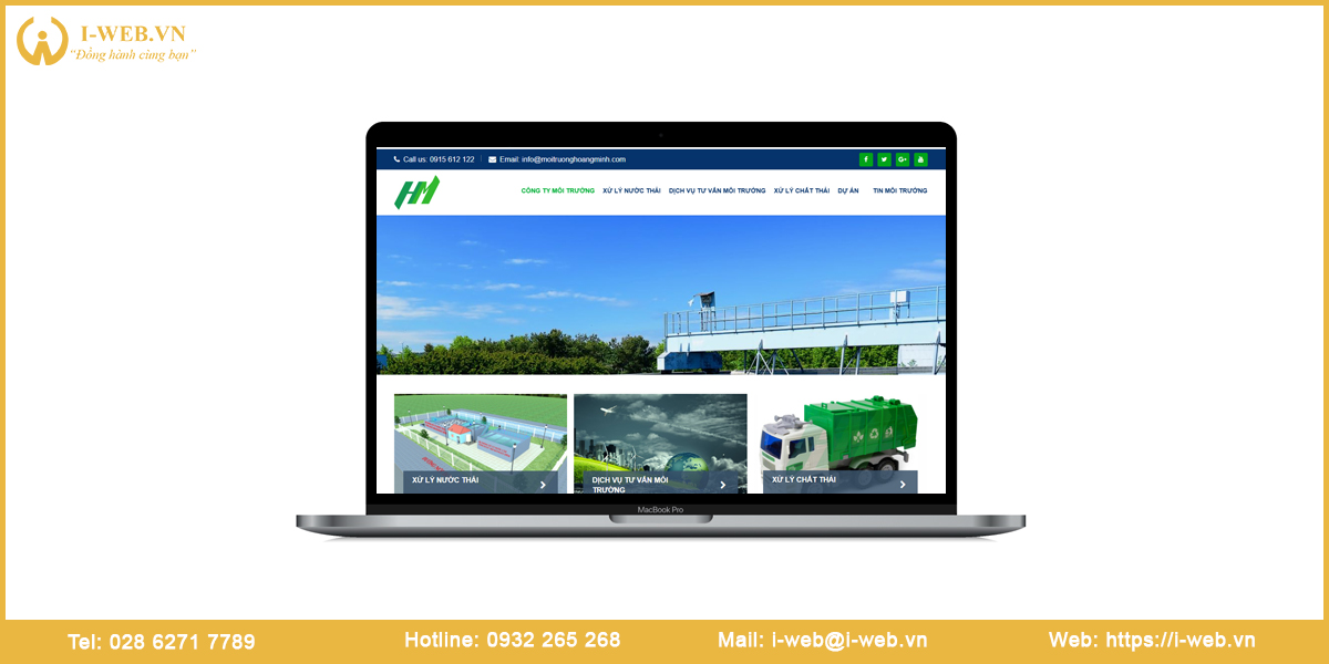 Mẫu website môi trường