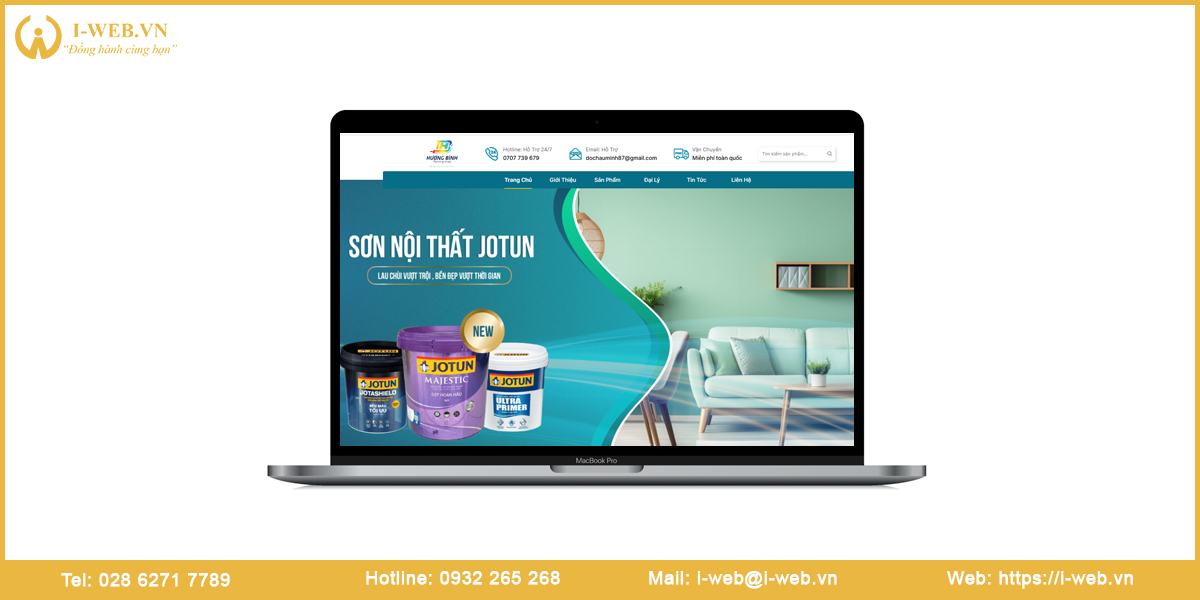 Mẫu thiết kế website Vĩnh Long