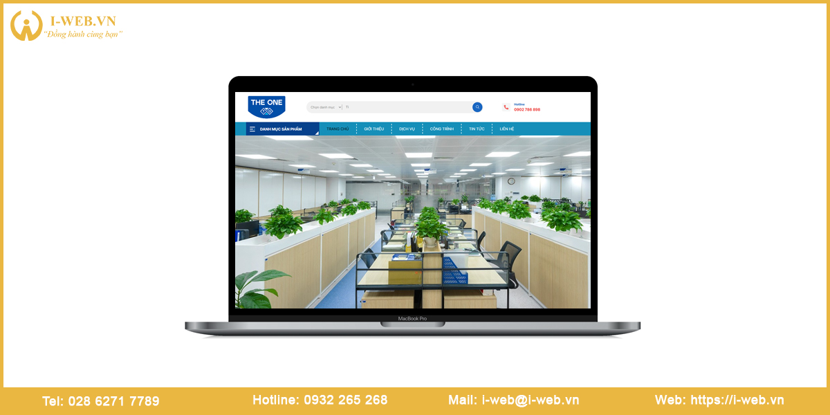 Mẫu thiết kế website Vĩnh Long