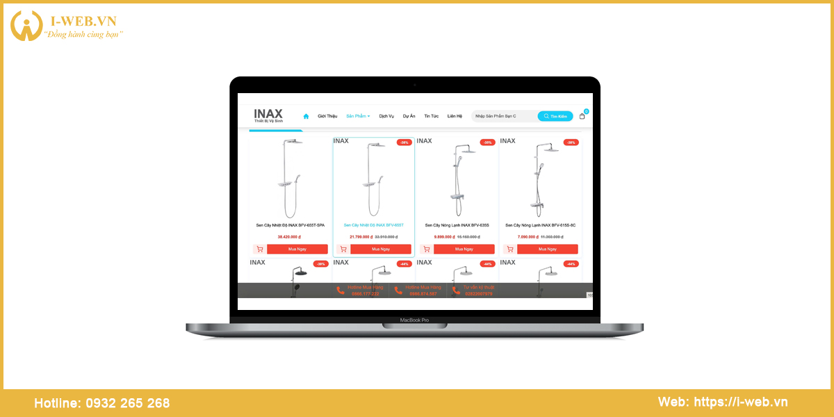 quản trị web inax