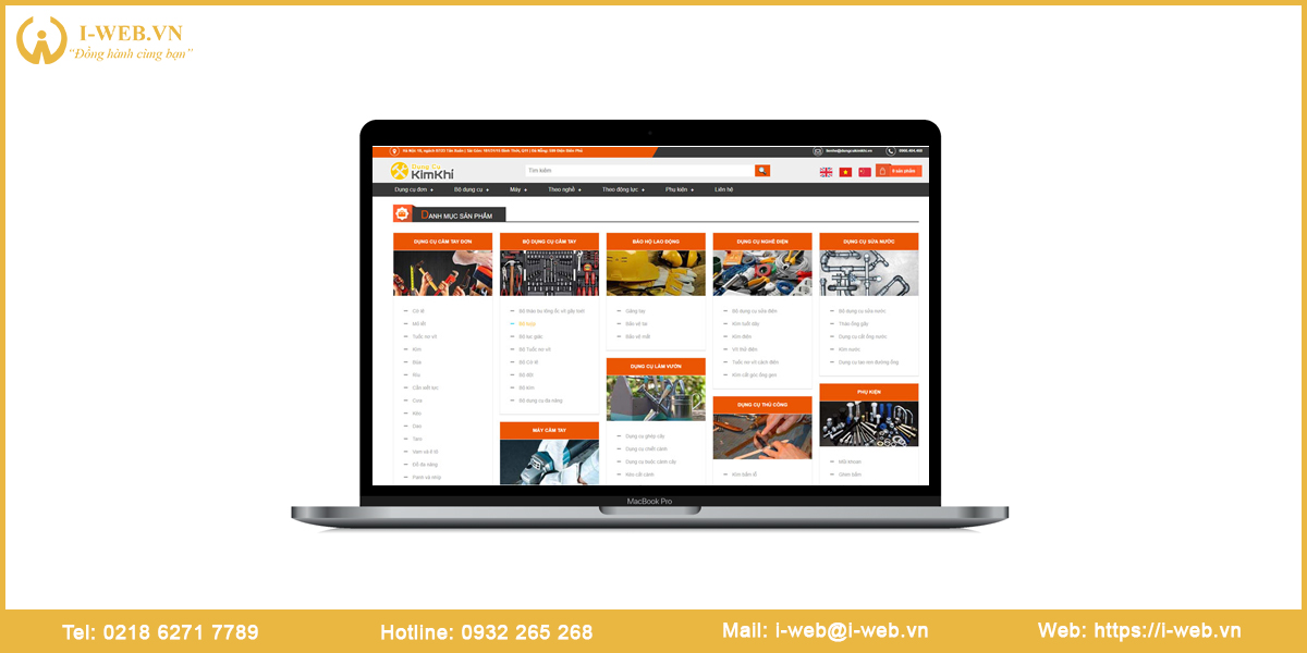 Quy trình thiết kế web dịch vụ