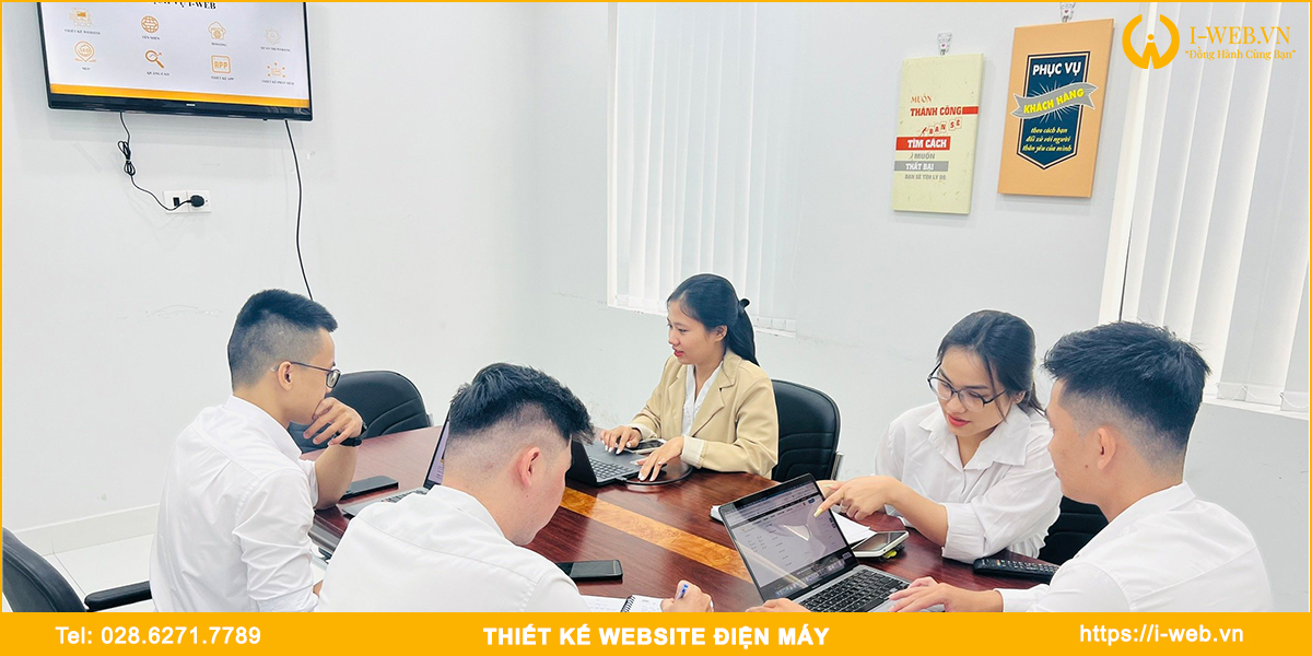 Quy trình thiết kế web điện máy