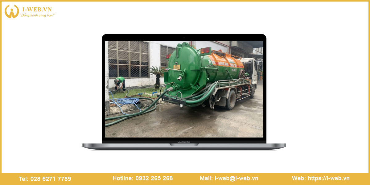 Tác dụng thiết kế web hút hầm cầu