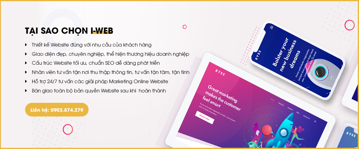 tại sao chọn iweb