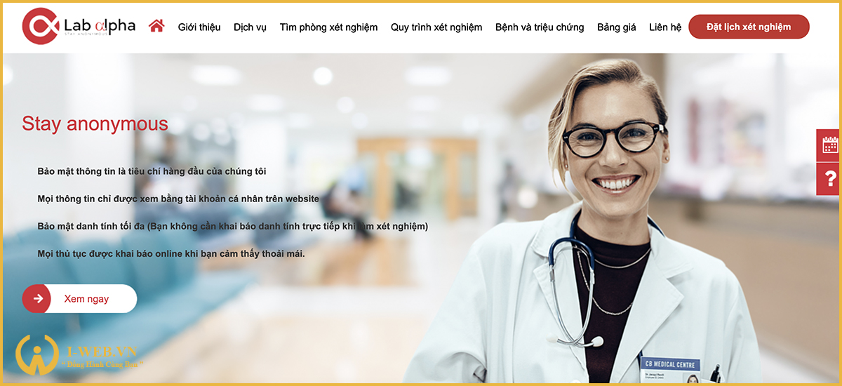 dịch vụ thiết kế web bệnh viện