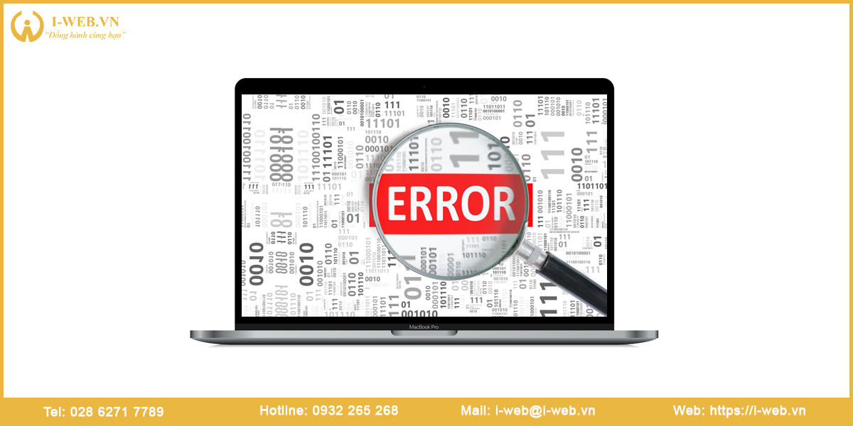 Website lỗi cấu trúc